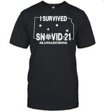 I Survived Snovid-21 Kansasstrong shirt