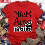 Black N White Nier Automata Design Unisex Sweatshirt