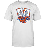 Jacob Degrom And Max Scherzer Amazin Aces Double Poker T Shirt