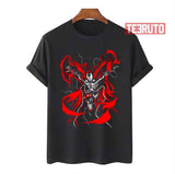 Black Night With Hellspawn Unisex T-Shirt