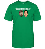 Lose My Number shirt, hoodie, tank top, sweater and long sleeve t-shirt