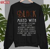 Black Woman Melanin Black Is Beautiful Mom Unisex Sweatshirt