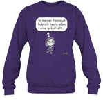 In Meiner Fantasie Hab Ich Heute Allen Eine Geklatscht Sweatshirt