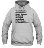 Kierra Lewis Cousin Harry & Uncle Sirius & Daddy Snape Hoodie