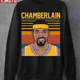 90s Design Basketball Legend Wilt Chamberlain Basketball Unisex Hoodie