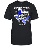 i survived texas snow 2021 shirt