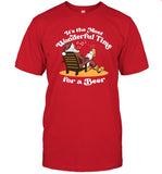 It's The Most Wonderful Time For A Beer Santa Shirt