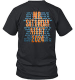 Jon Pardi Mr. Saturday Night Tour 2024 Concert Shirt