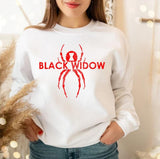 Black Widow Spider Unisex Sweatshirt