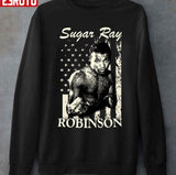 90s Design Boxing Legend Sugar Ray Robinson Unisex Hoodie