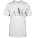 katie van slyke Trudy & Penelope Sketch shirt