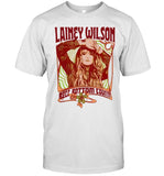 Lainey Wilson Peach Bell Bottom Country T Shirt
