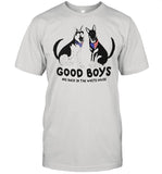 Dog good boys are back in the white house shirt_1