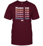 Chris Colfer Wearing Name 'Em Name 'Em Name 'Em Name 'Em Name 'Em Name 'Em Shirt