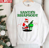 Black Santa On The Keys Unisex Sweatshirt