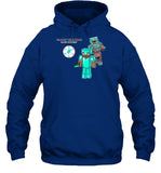 Goofy Ahh Tees Crazy Diamond Steve Hoodie