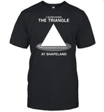 I Survived The Triangle At Shapeland T Shirt