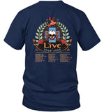 LIVE Band Cross Bird Tour Shirt
