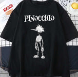 Black White Guillermo Del Toros Pinocchio 2022 Unisex T-shirt