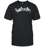 Chris Taylor Wearing Two Percent Shirt