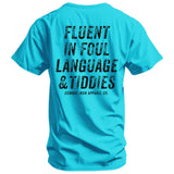 Fluent In Foul Language and Tiddies Men's T-Shirt