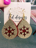 Glitter Snowflakes