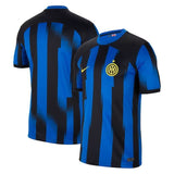 inter milan blue 2023 24 home football jersey