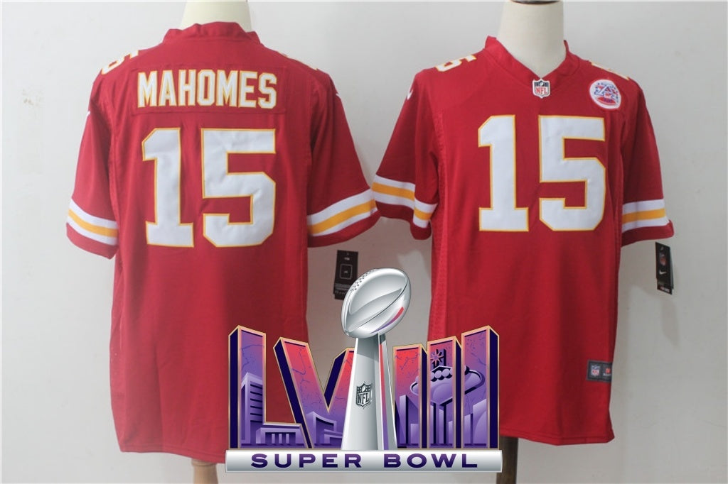 kansas city chiefs #15 patrick mahomes ii Chiefs 15 # Red Fan Edition