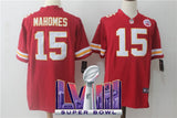 kansas city chiefs #15 patrick mahomes ii Chiefs 15 # Red Fan Edition