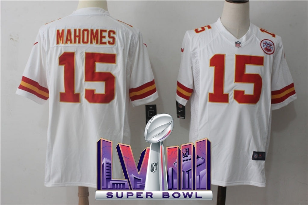kansas city chiefs #15 patrick mahomes ii Chiefs 15 # White Fan Edition