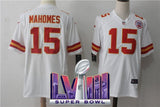 kansas city chiefs #15 patrick mahomes ii Chiefs 15 # White Fan Edition