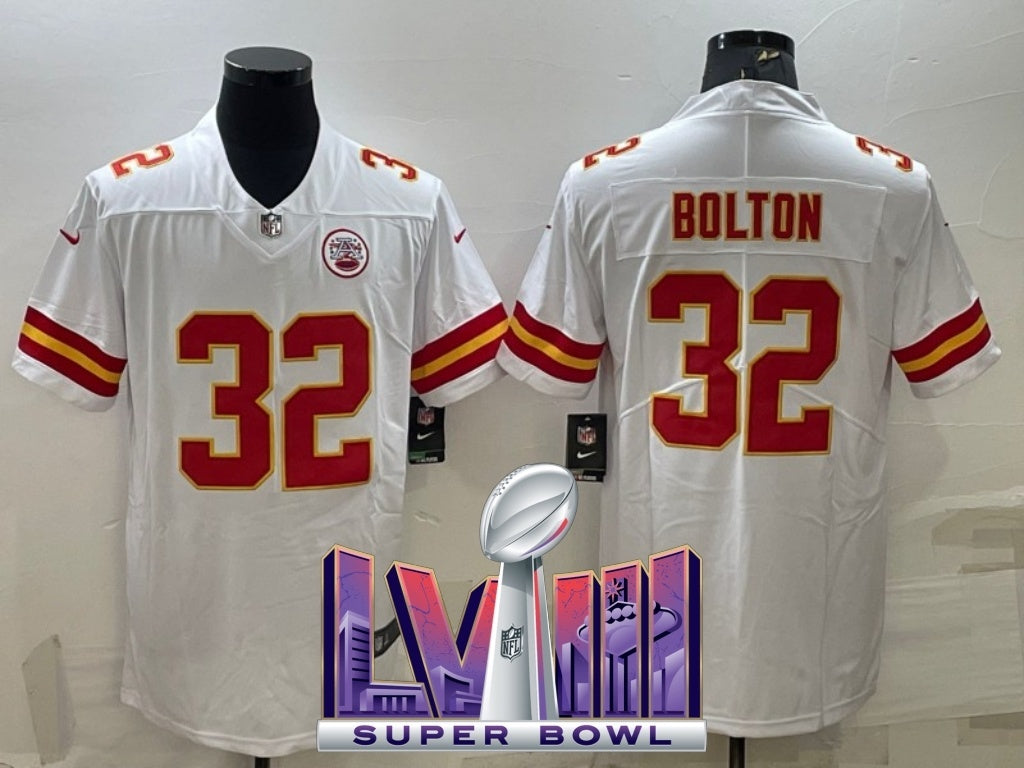 kansas city chiefs #32 nick bolton V2 f55 Style 2
