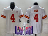 kansas city chiefs #4 rashee rice V2