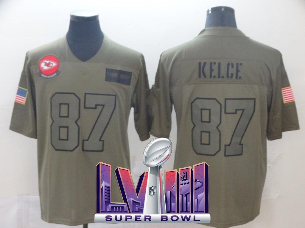 kansas city chiefs #87 travis kelce Style 1