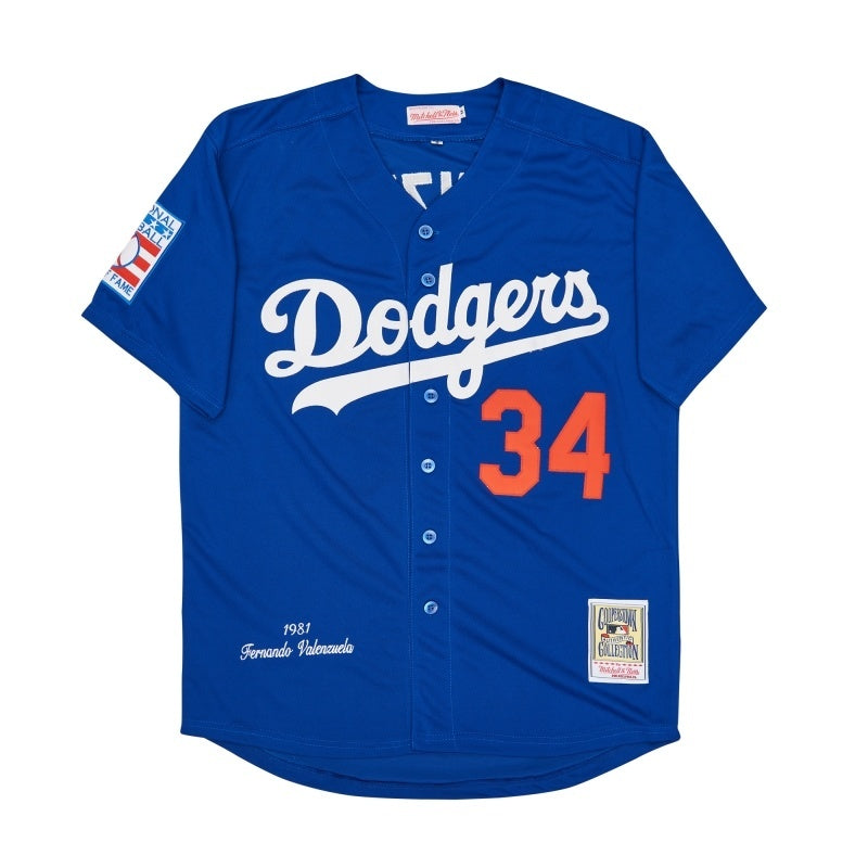 los angeles dodgers #34 fernando valenzuela Style 6