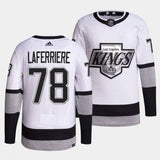 los angeles kings #78 alex laferriere white alternate jersey