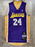 los angeles lakers #24 kobe bryant mitchell & ness Kobe Hall of Fame au Double-Sided Snakeskin Two-Tone Home Yellow 8 # Away Purple 24 # Embroidered Jersey Style 10