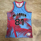 mclaren＆mitchell＆ness Collaboration Embroidered ８１ # Team Jersey (1)_[1]
