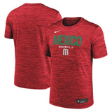 mexico baseball red 2026 world baseball classic velocity dri-fit t-shirt