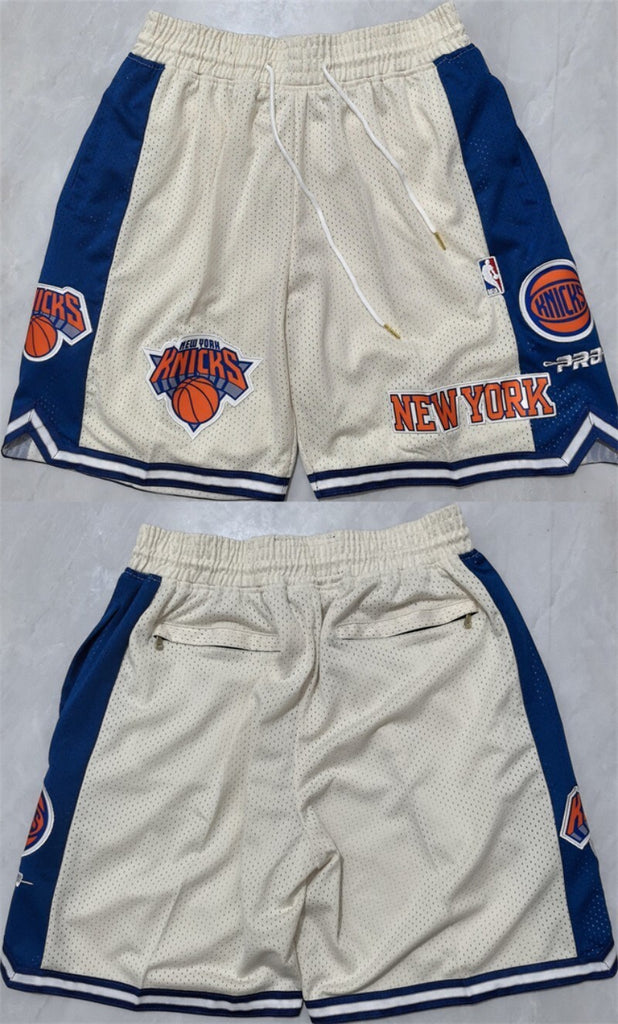 new yok knicks white 2025 shorts (run small)