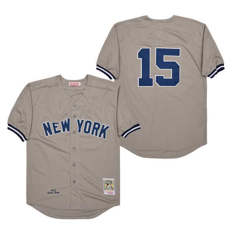 new york yankees #15 thurman munson Style 1
