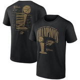 oklahoma city thunder black 2025 finals champions double dribble roster trophy t