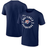 oklahoma city thunder navy 2025 finals champions offensive rebound t-shirt