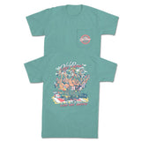 Let's Get Weird Flamingo Pocket Tee