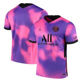 paris saint-germain blank pink soccer jersey