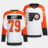philadelphia flyers #79 carter hart 2023-24 authentic white jersey