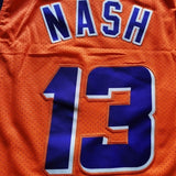 phoenix suns #13 nash orange jersey Style 3