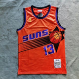 phoenix suns #13 nash orange jersey Style 8