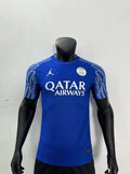 player version add+$5 24-25 parissg fourth blue soccer jersey Style 2