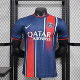 player version add+$5 24-25 parissg special version blue soccer jersey size s-2xl Style 2